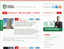 Tablet Screenshot of blogdaponto4.com.br